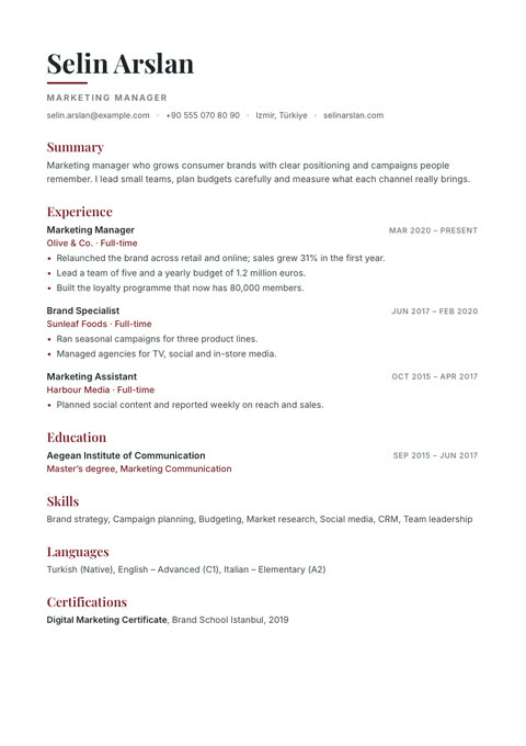 Geneva CV