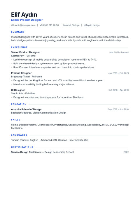 Helsinki CV